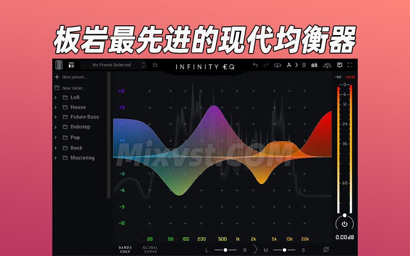 板岩EQ均衡器零延迟模拟匹配曲线Slate Digital – Infinity EQ v1.1.7.0 R2R