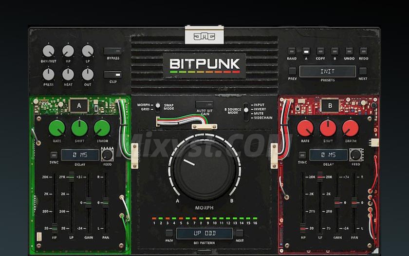 充满朋克味道的数字降级LoFi效果器JMG Sound BITPUNK v1.1-TeamCubeadooby