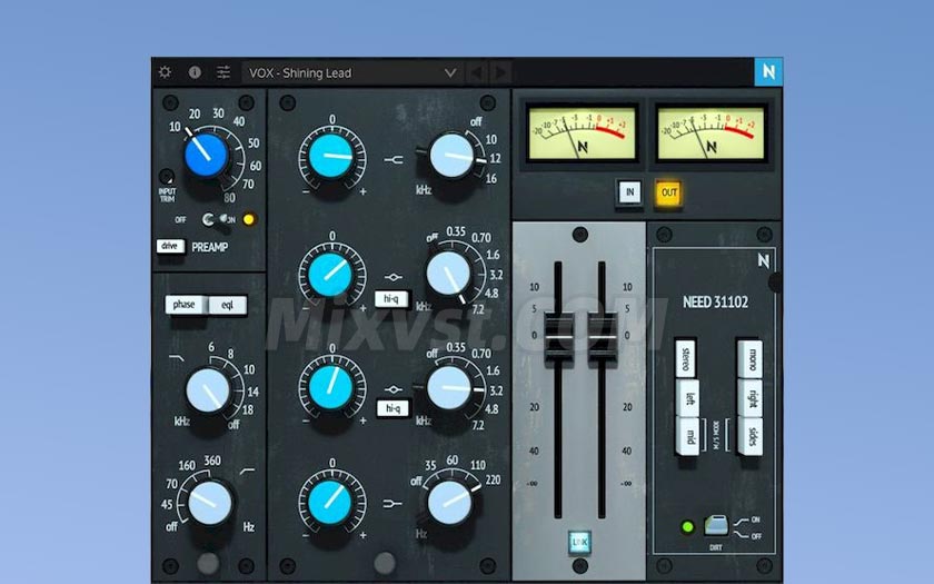 尼夫Neve调音台通道条效果器NoiseAsh Need 31102 Console EQ 1.8.8 WIN