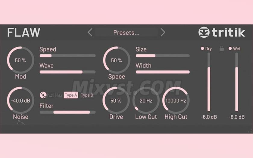 Flaw是一个致敬“不完美”的lo-fi插件Flaw v1.0.3 WIN