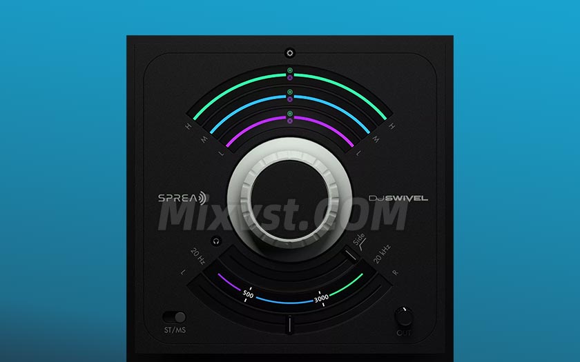 多频段立体声宽度效果器DJ Swivel Spread v1.2.0 Incl Patched and Keygen-R2R