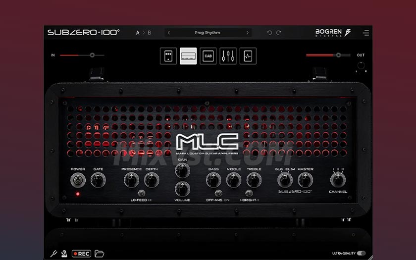 IRDX技术吉他箱体仿真Bogren Digital – MLC Subzero 100 v1.0.823吉他效果器