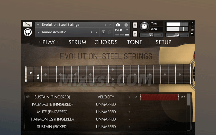 橘子树原声民谣吉他音源 康泰克Orange Tree Evolution Steel Strings Kontakt