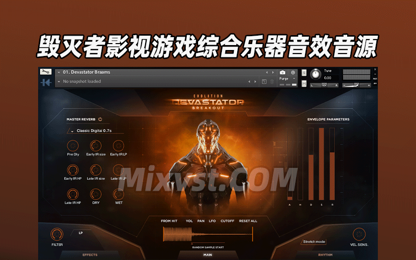 毁灭者大片音色库影视配乐游戏康泰克音源Keepforest – Evolution Devastator Breakout Pro KONTAKT