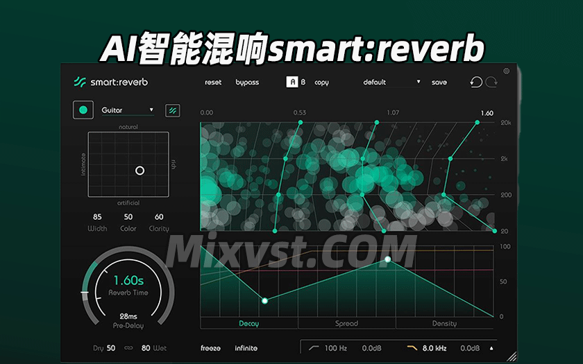 用人工智能加持的AI混响Sonible Smartreverb 2v1.0.1 WIN