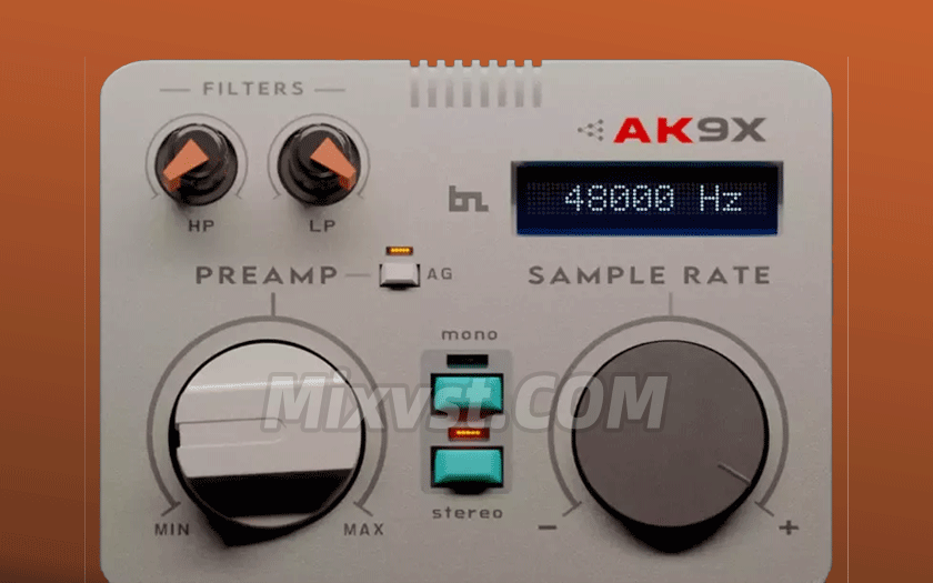 经典复古仿真采样器Beatskillz AK9X v1.0.0 WiN-MOCHA