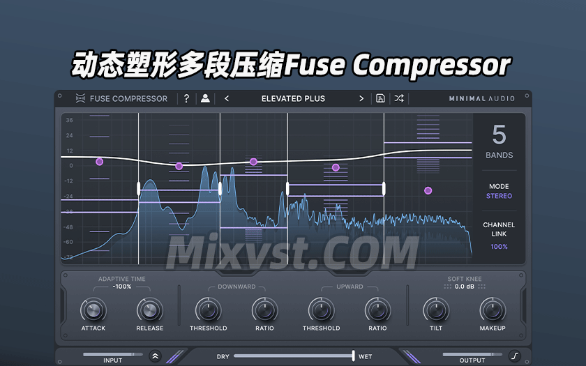 动态塑形多段压缩器Minimal Audio Fuse Compressor v1.0.3r3 – Win -Team NeBULA