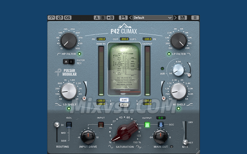 滤波音染总线饱和器放大器Pulsar Modular P42 Climax Mod v6.0.0 Incl TCD WIN