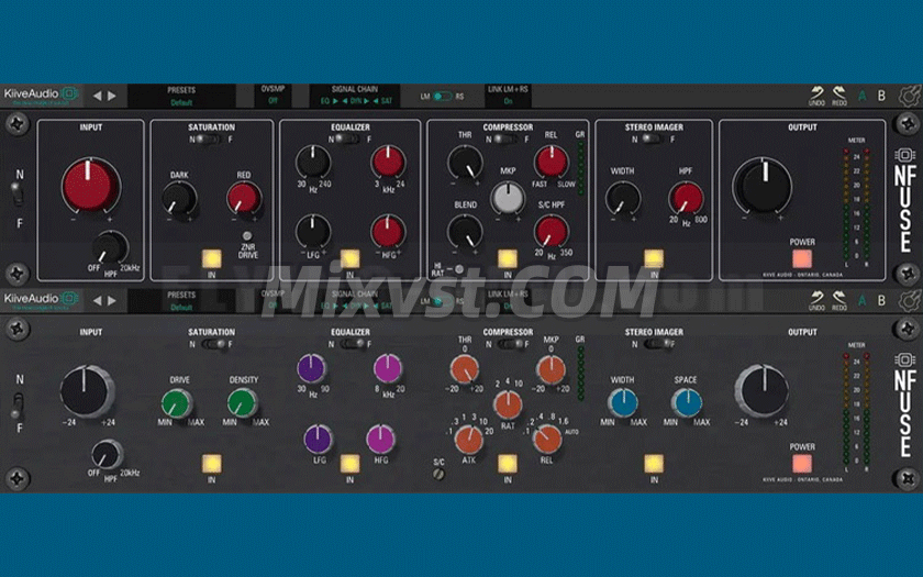 零延迟多功能顶级总线母带处理效果器Kiive Audio NFuse v1.2.1 WiN-MOCHA