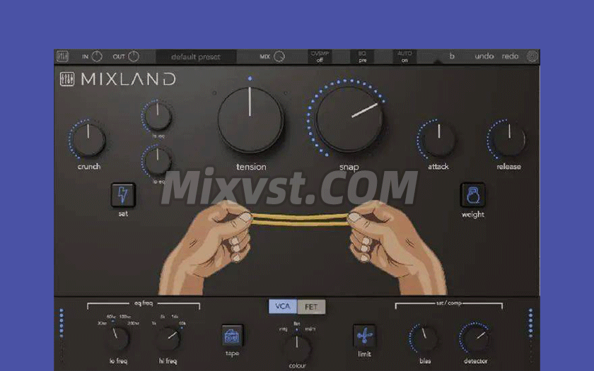 橡皮筋压缩器Mixland Rubber Band Compressor 2 v2.0.7 Regged WiN