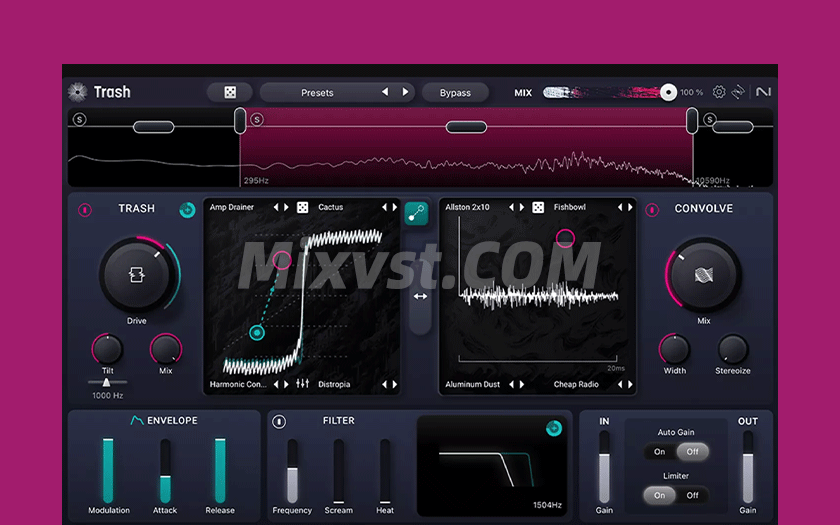 臭氧人工智能失真效果器iZotope Trash v1.3.0 WIN