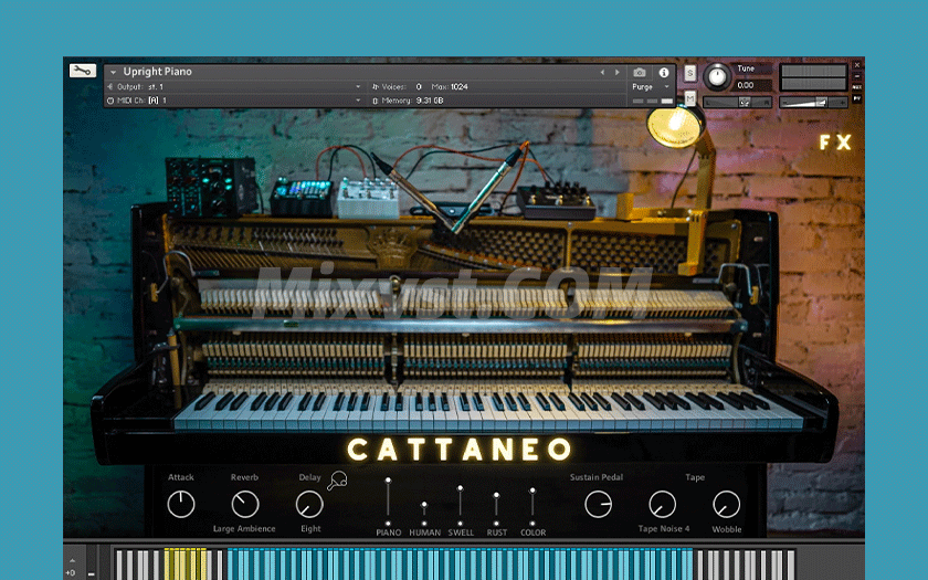 康泰克音源复古立式钢琴&电钢琴三件套Have Audio CATTANEO Pianos Bundle KONTAKT-ohsie