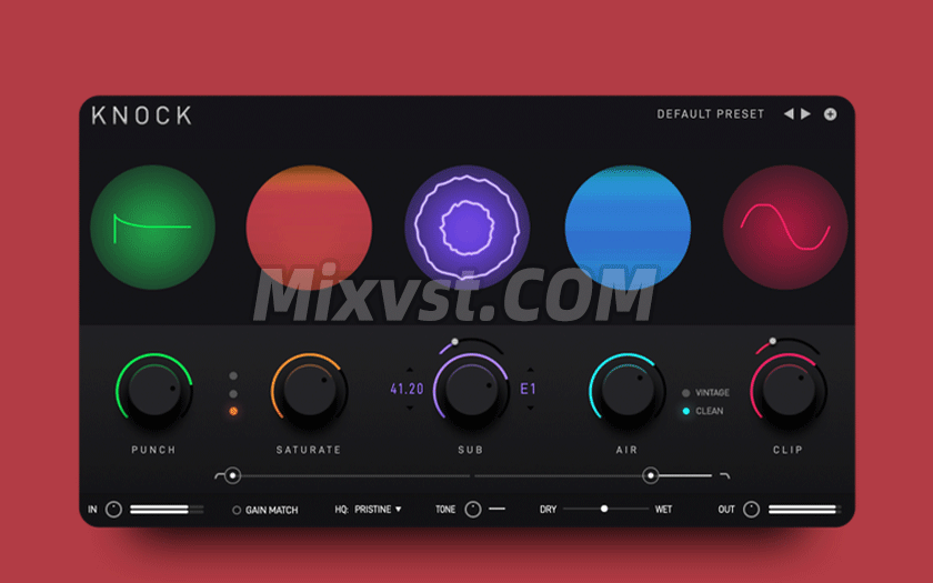 完美鼓塑形白金制作人精心制作Plugins That Knock – KNOCK v1.1.7 WIN