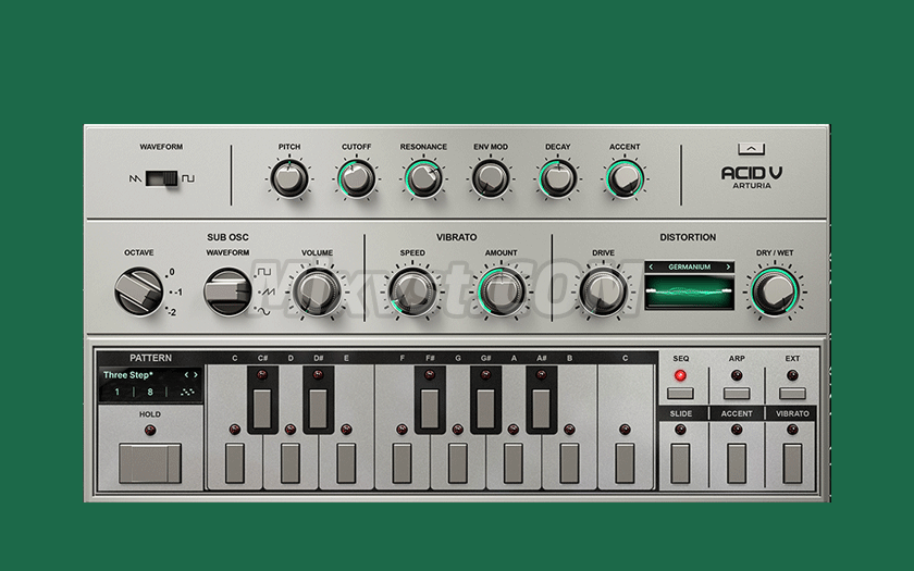 Arturia法式风情303经典复刻Arturia Acid v1.1.4 U2B Mac [MORiA]低音合成器