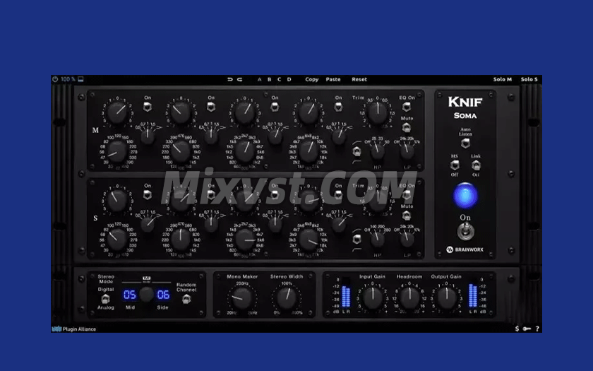 插件联盟母带级电子管均衡器插件Knif Audio-Plugin Alliance Soma v1.3.1-TCD WIN