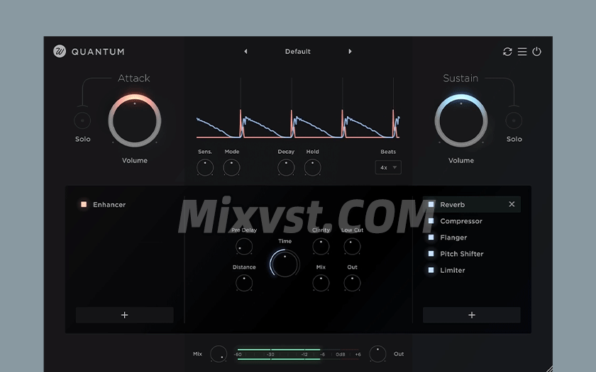 智能瞬态塑形器效果器插件Wavesfactory Quantum v1.0.2 R2R WIN