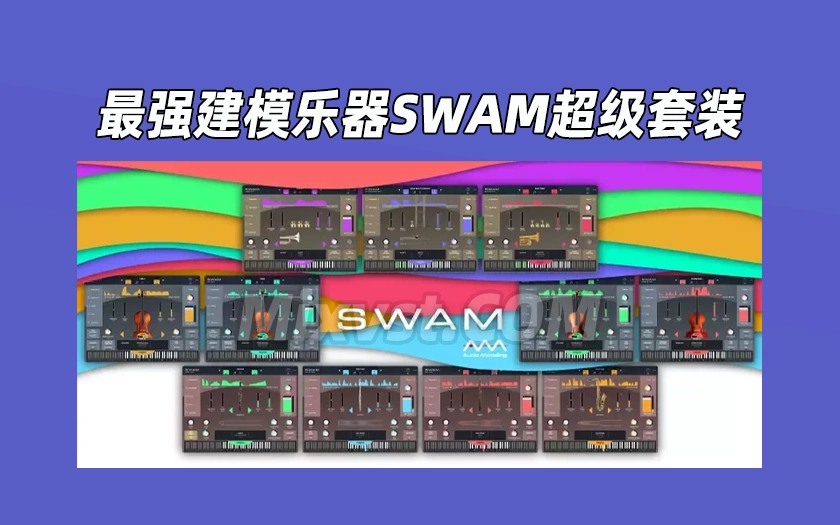 最强物理建模SWAM乐器套装Audio Modeling – Audio Modeling SWAM Bundle 2025.6.CE WIN