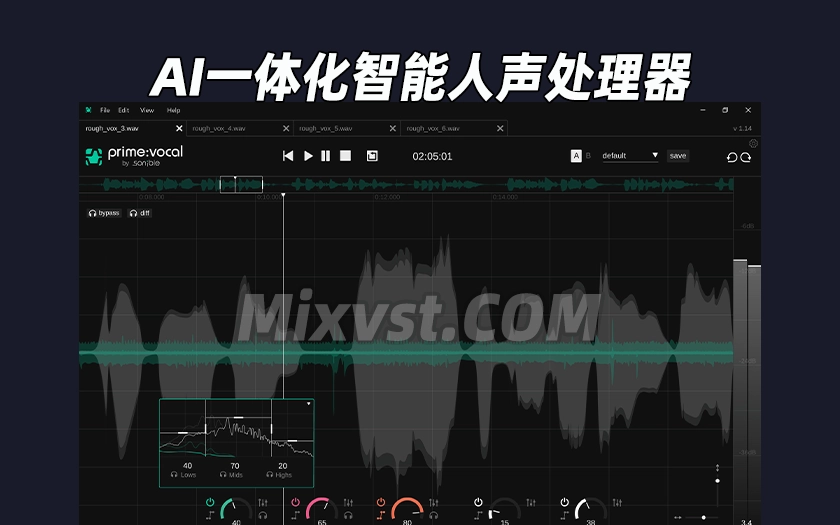 人声处理神器Sonible primevocal v1.0.1-R2R WIN
