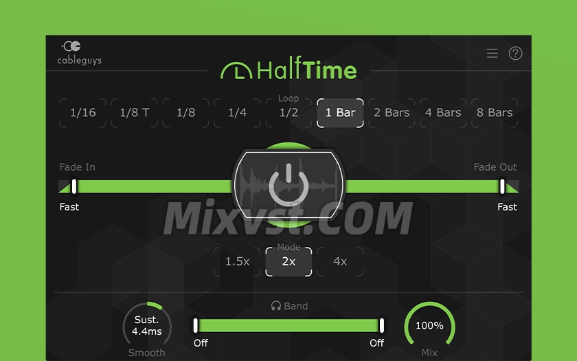 一键缓降 减速插件效果器CableGuys – HalfTime 1.0.1 WIN