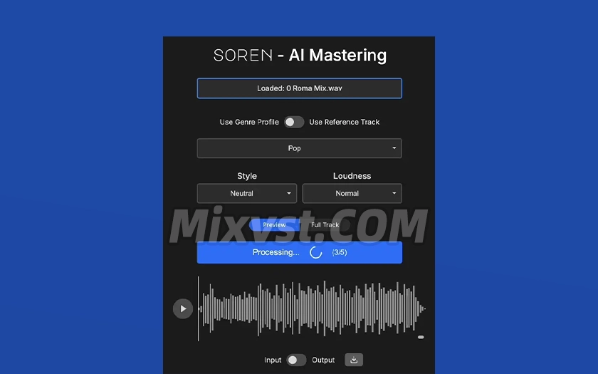 黑科技一键自动母带 音频专业人士的 AI 驱动母带处理Rast Sound Soren v1.1.0 WiN-MOCHA独立程序