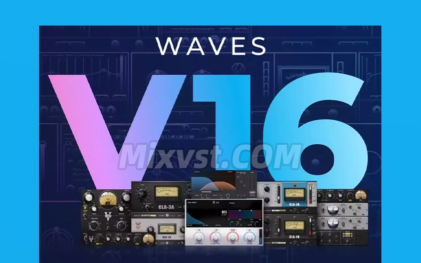 Waves 16 230+插件Waves Ultimate 16 v25.06.23 macOS(混音效果全套插件) Waves14+Waves15