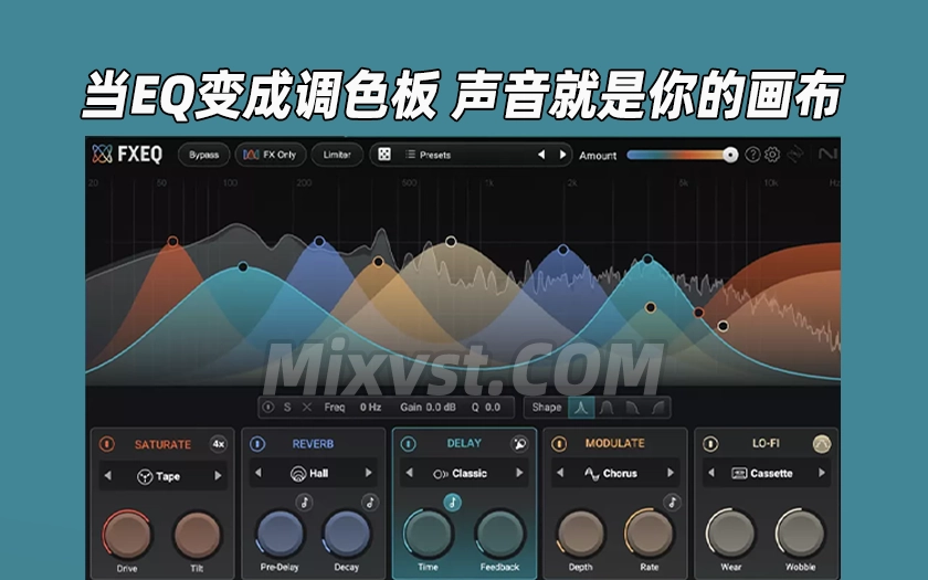 臭氧创新的多重效果插件 臭氧创新的多重效果插件 iZotope FXEQ v1.0.0.442 WIN TCD