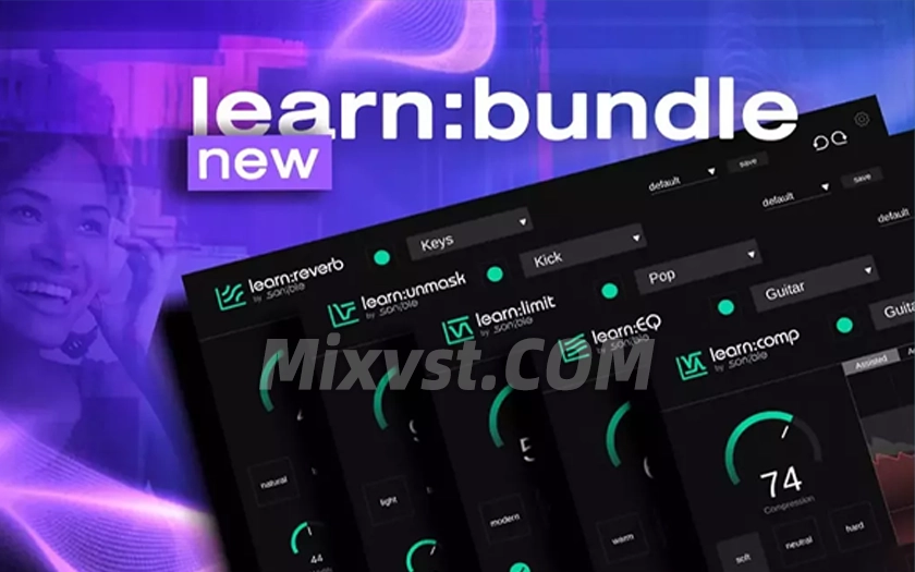 王炸！AI智能自动辅助混音套装Sonible Learn Bundle v2.0.1-R2R&TCD WIN