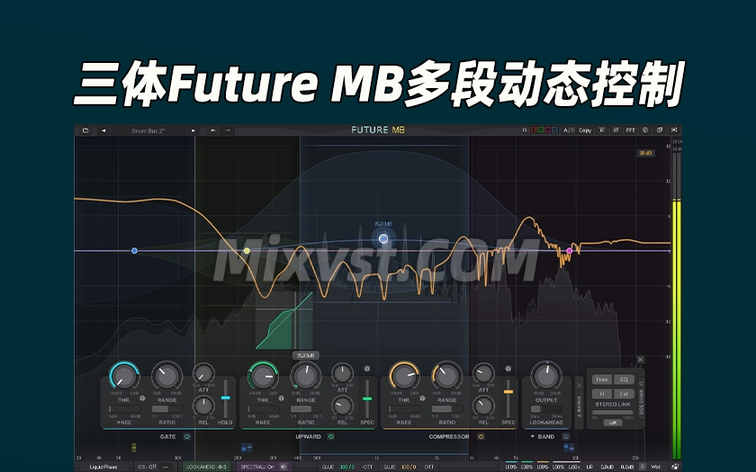强大如斯！三体新品多段动态控制插件效果器Three Body Tech – Future MB v1.0.0 WIN