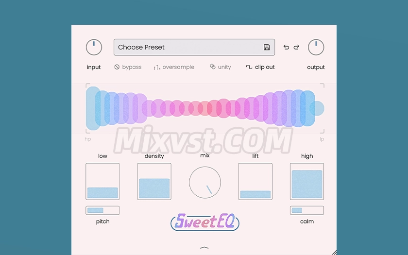 甜甜的糖果外表下，是强大的饱和均衡器插件效果器Musik Hack SweetEQ 1.1.5 macOS HCiSO