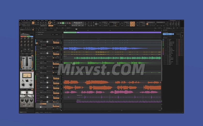 老牌宿主数字音频工作站新一代产品BandLab Cakewalk – Sonar 32.08.0.019 R2R WIN